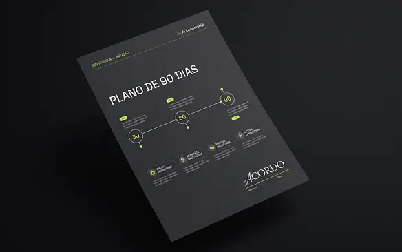Mockup do Capítulo 4 — Adoção e plano de 90 dias